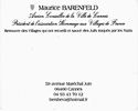 Maurice BARENFELD